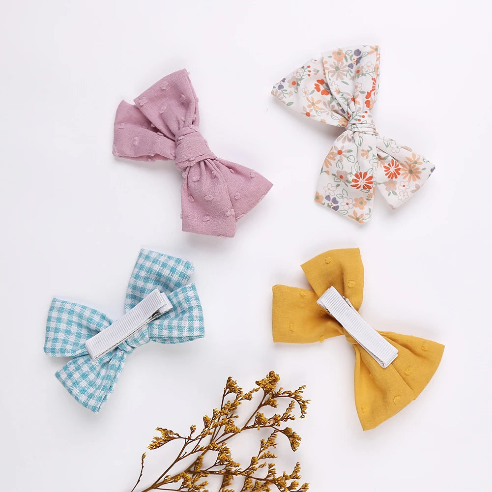 4pcs Clip per capelli a filo leopardo set