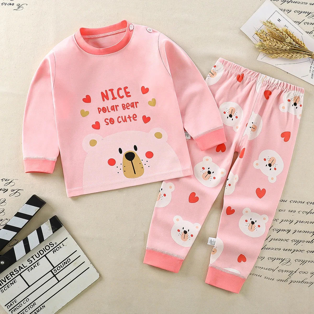 Kids' Cotton Pajama Set