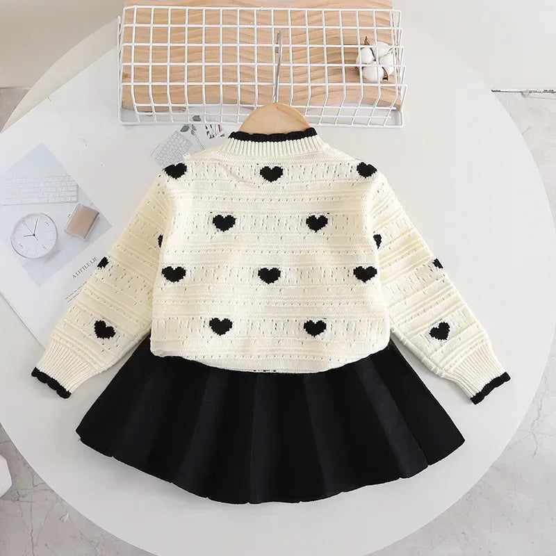 Girls' Winter Knit Set