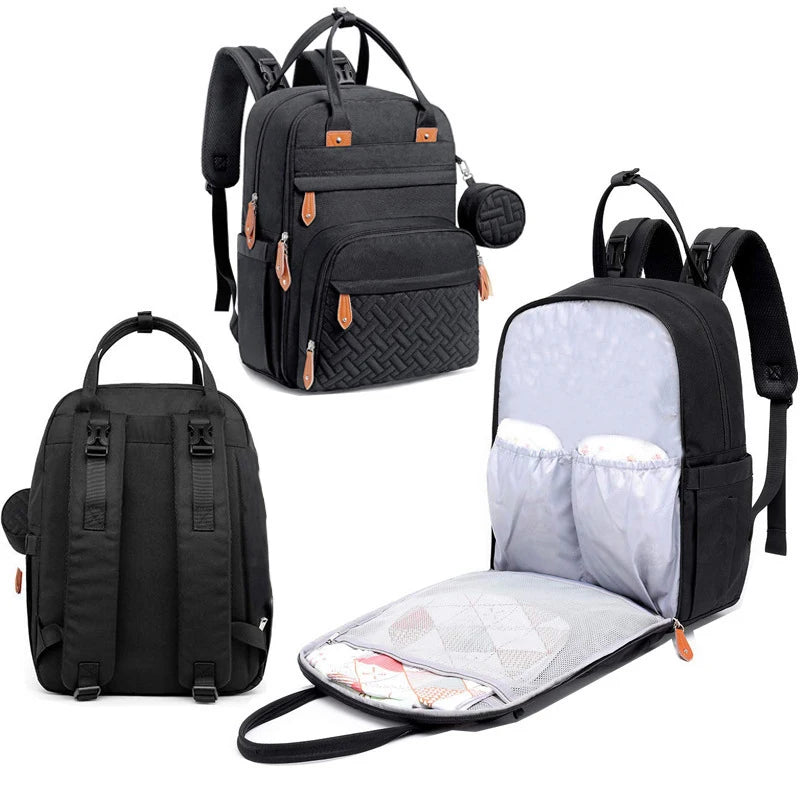 Multifunctional Diaper Bag Backpack