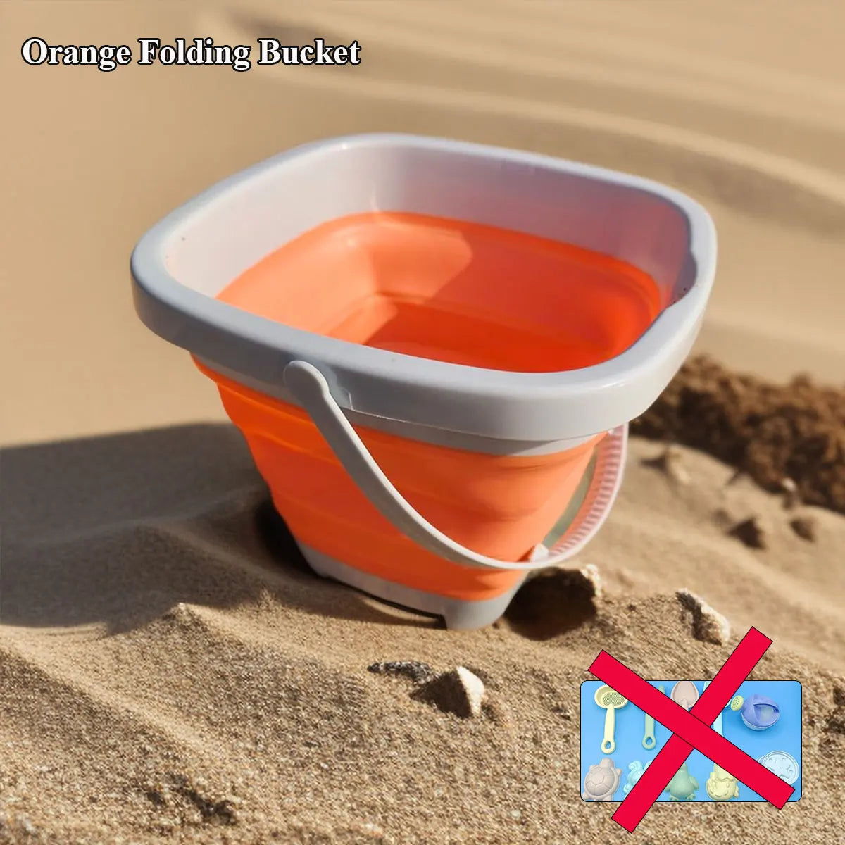 Juego de juguetes de arena y agua de playa