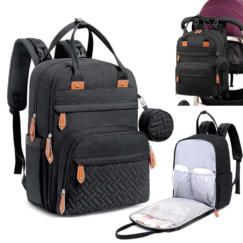 Multifunctional Diaper Bag Backpack
