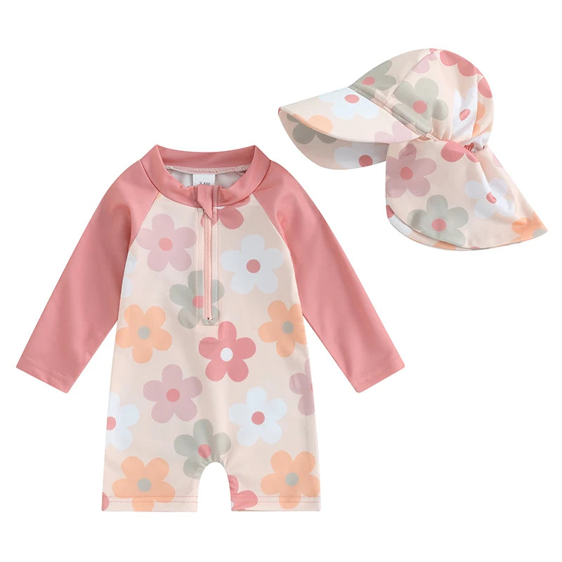 Costume da bagno per la guardia eruttinata per ragazzi/ragazze per bambini