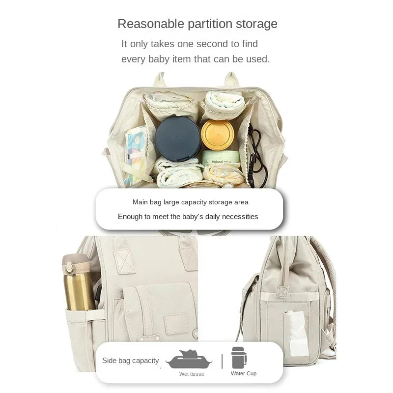 Waterproof Baby Nappy Bag