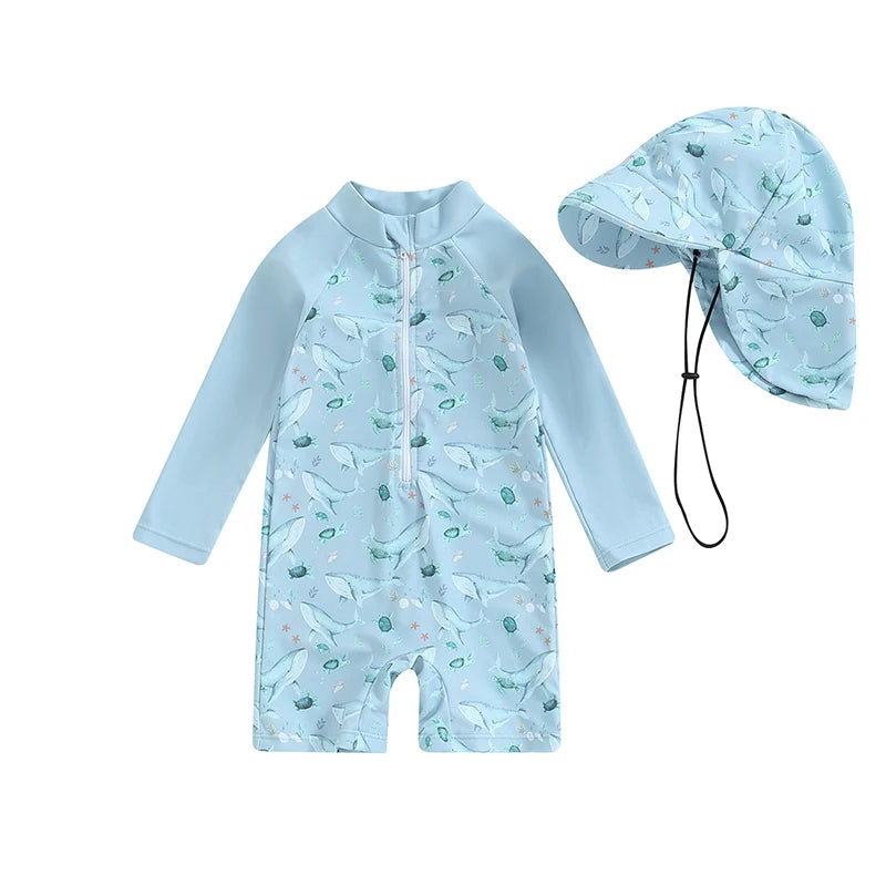 Costume da bagno per la guardia eruttinata per ragazzi/ragazze per bambini