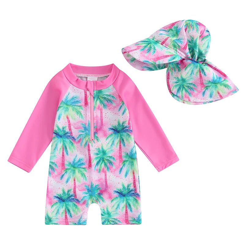 Costume da bagno per la guardia eruttinata per ragazzi/ragazze per bambini
