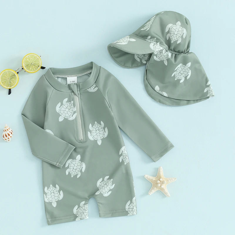 Costume da bagno per la guardia eruttinata per ragazzi/ragazze per bambini