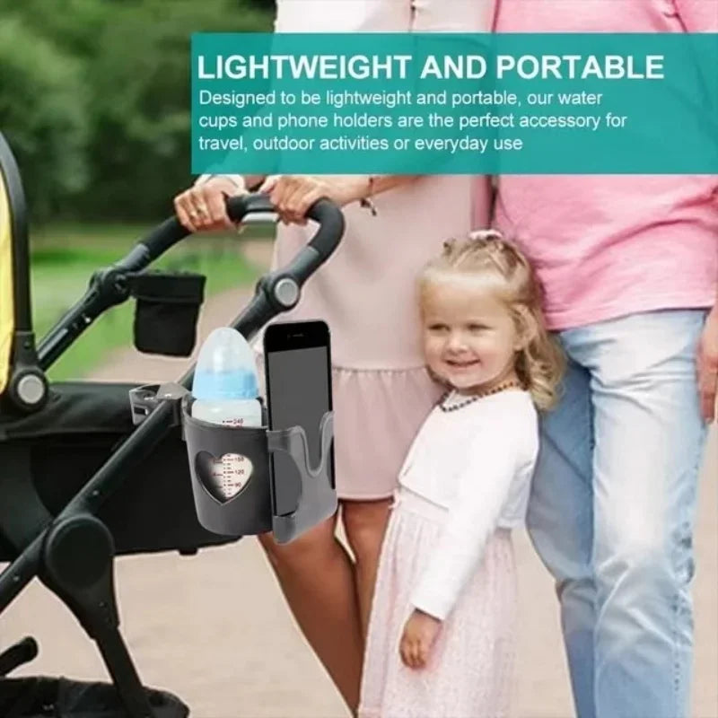 Porte-poussette Porte-bouteille de lait de téléphone pour la poussette Pram