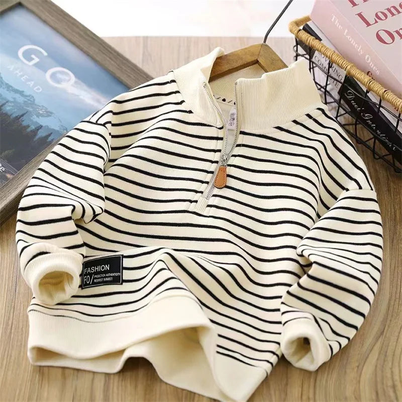 Kids' Striped Sweatshirts