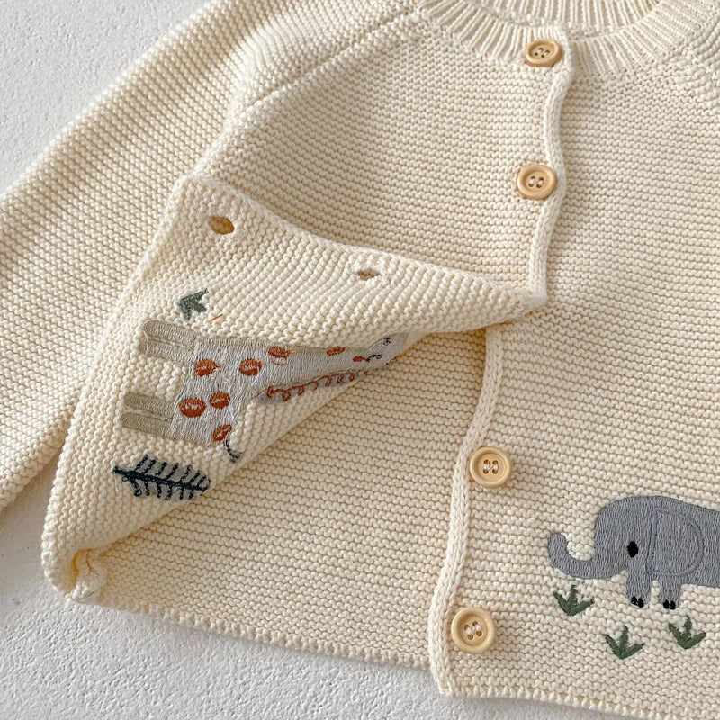 Giacca per bambini in maglia di Safari Adventure