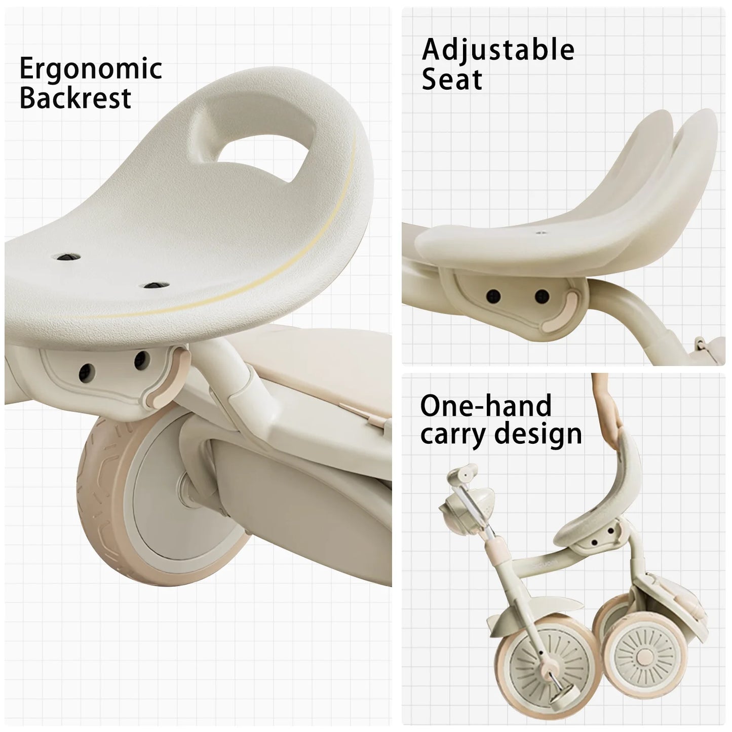 Baby Foldable Tricycle Trike