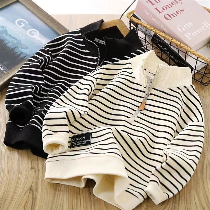 Kids' Striped Sweatshirts