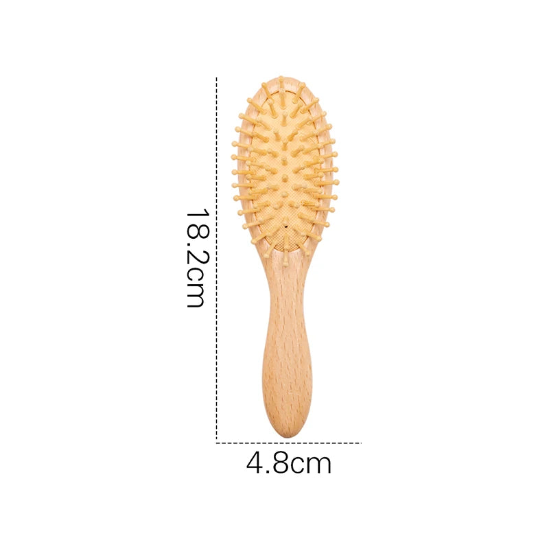 Set di pettini per capelli da 3pc e pennelli