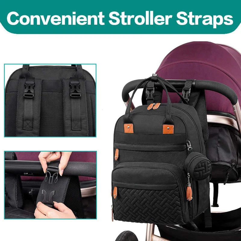 Multifunctional Diaper Bag Backpack