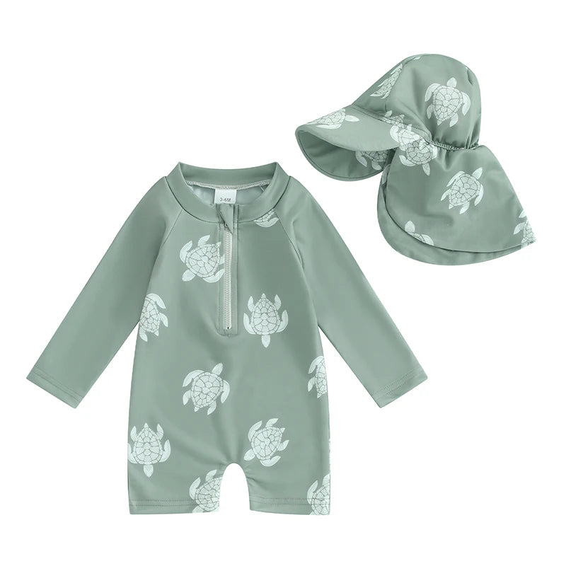 Costume da bagno per la guardia eruttinata per ragazzi/ragazze per bambini