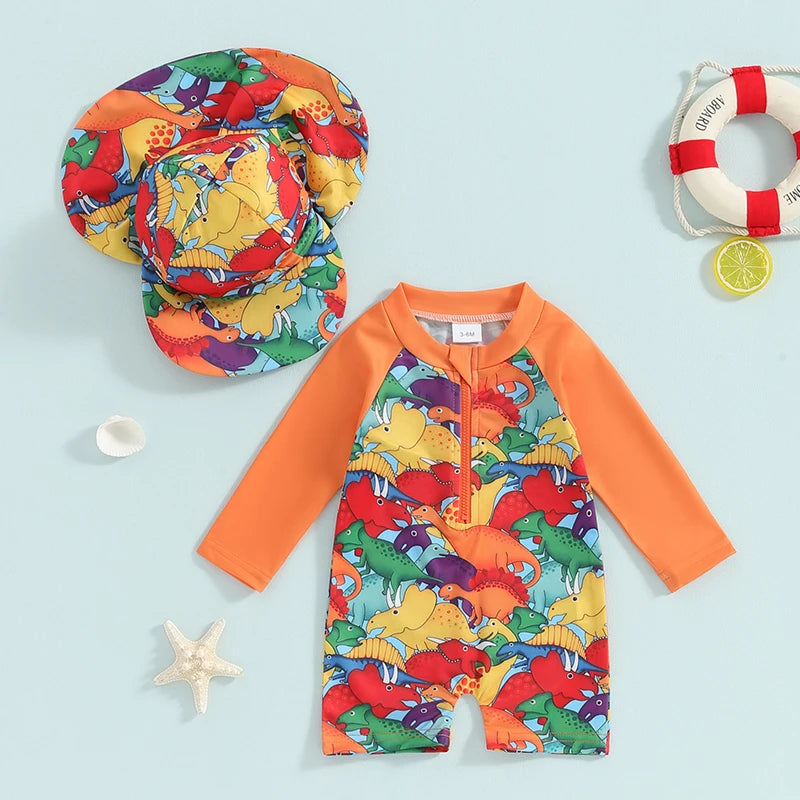 Costume da bagno per la guardia eruttinata per ragazzi/ragazze per bambini