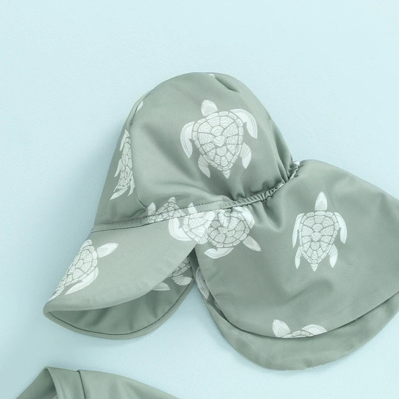 Costume da bagno per la guardia eruttinata per ragazzi/ragazze per bambini