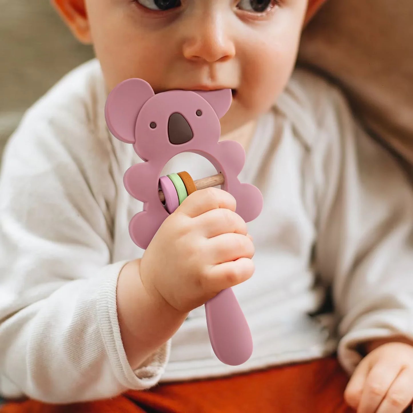 Ráfaga de silicona para bebés para bebés