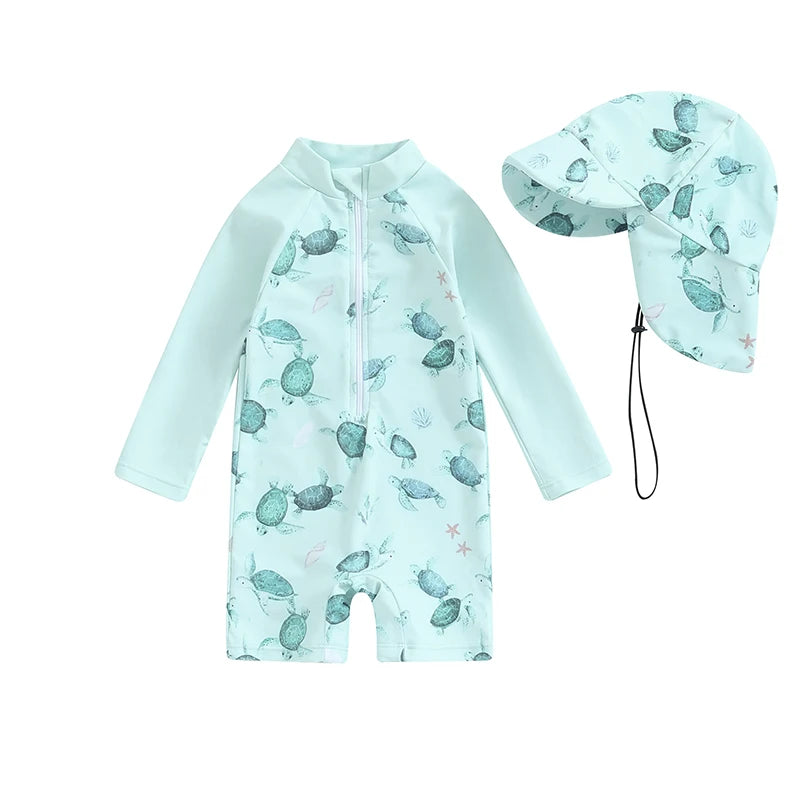 Costume da bagno per la guardia eruttinata per ragazzi/ragazze per bambini