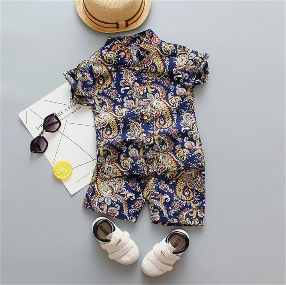 Outfit estivo tropicale per bambini