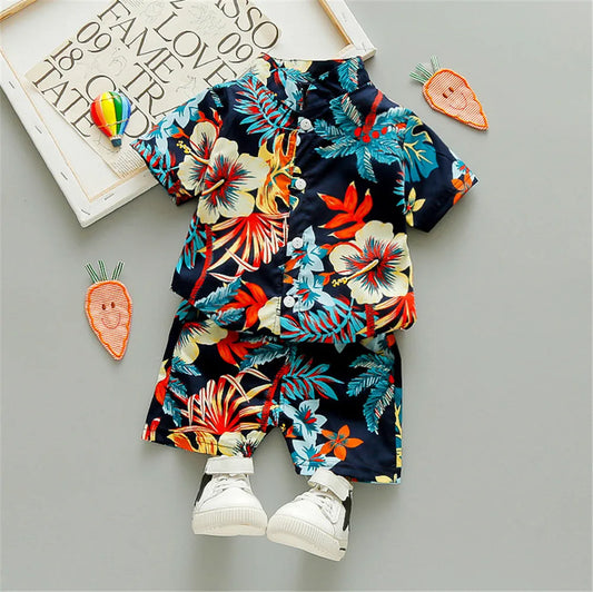 Outfit estivo tropicale per bambini