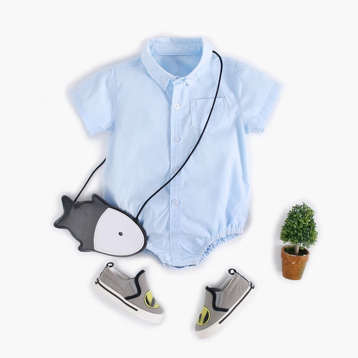 Camisa de mamel de bebé clásico 