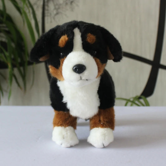 Giocattolo di peluche bernese per cani da montagna 