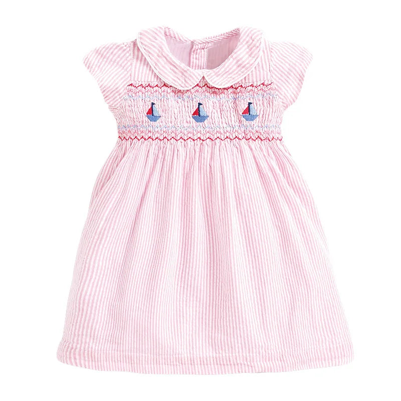 Groviduota ricamata rosa blush per ragazze