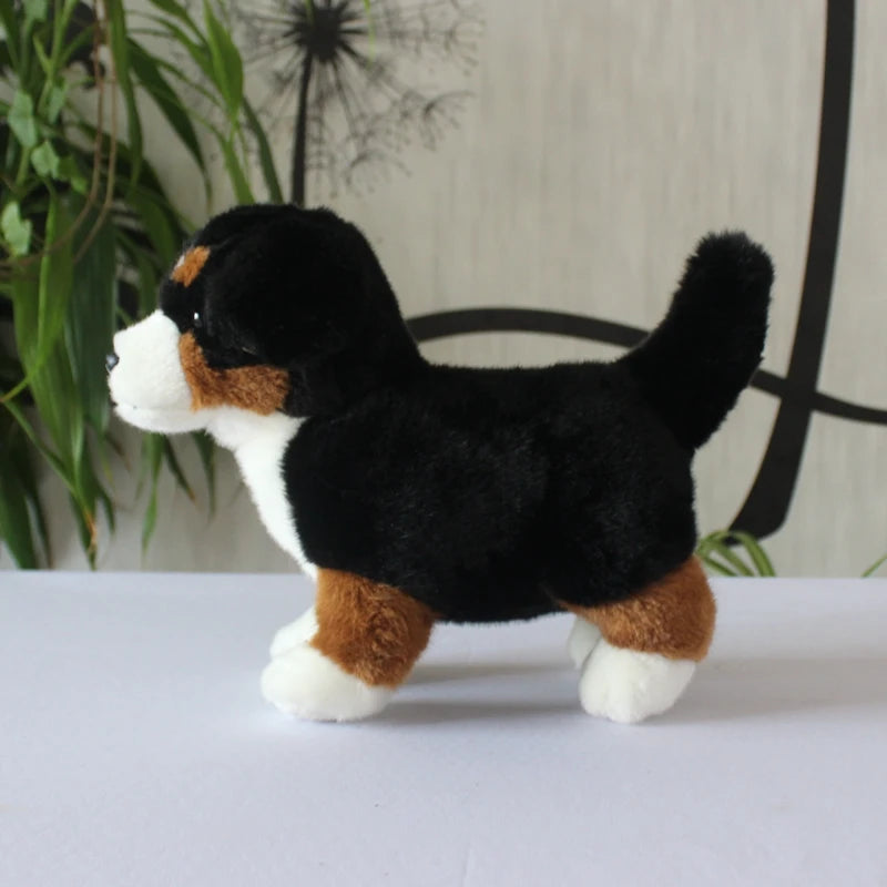 Giocattolo di peluche bernese per cani da montagna 