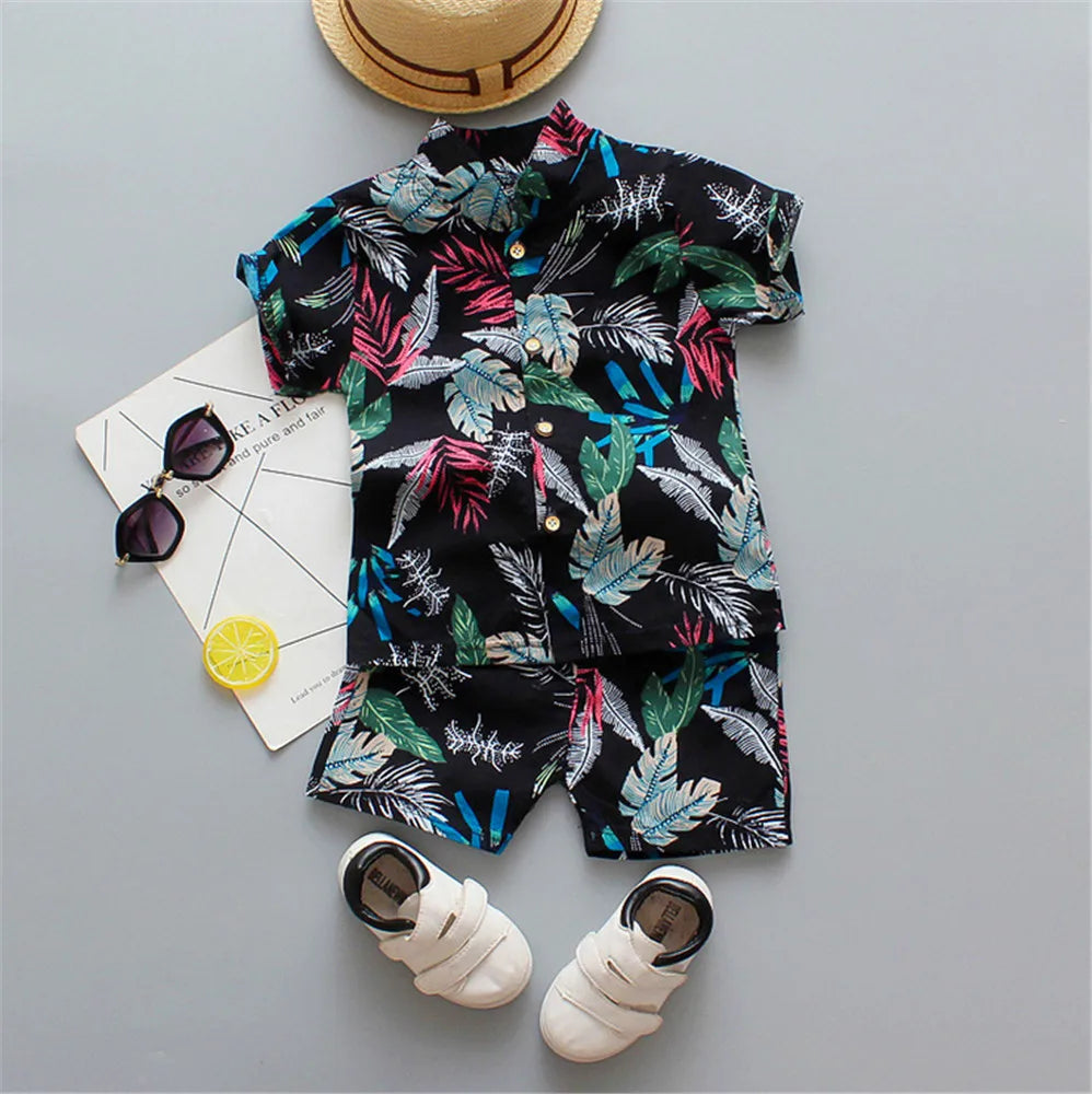 Outfit estivo tropicale per bambini