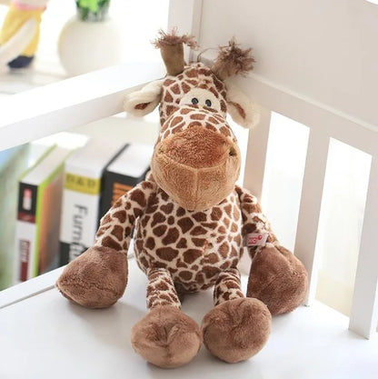 Set di peluche per amici selvatici 