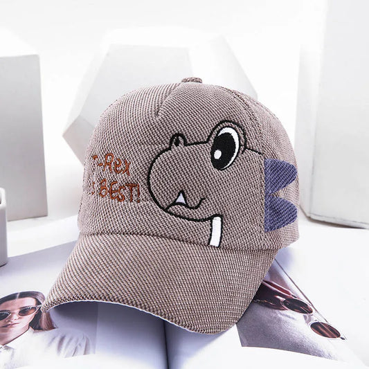 T-Rex Dinosaur Kids Baseball Cap