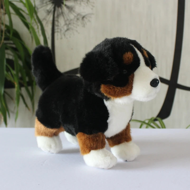 Giocattolo di peluche bernese per cani da montagna 