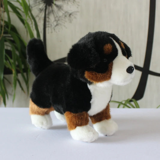Giocattolo di peluche bernese per cani da montagna 
