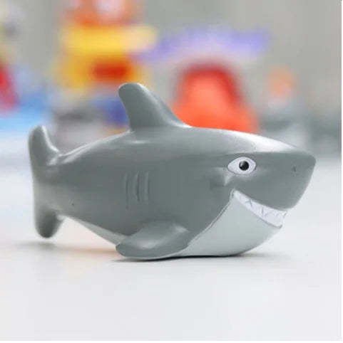 Adornos de animales marinos juego de juguetes flotantes 
