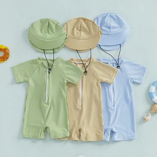 Summer Toddler Kids Stampa Zipper 