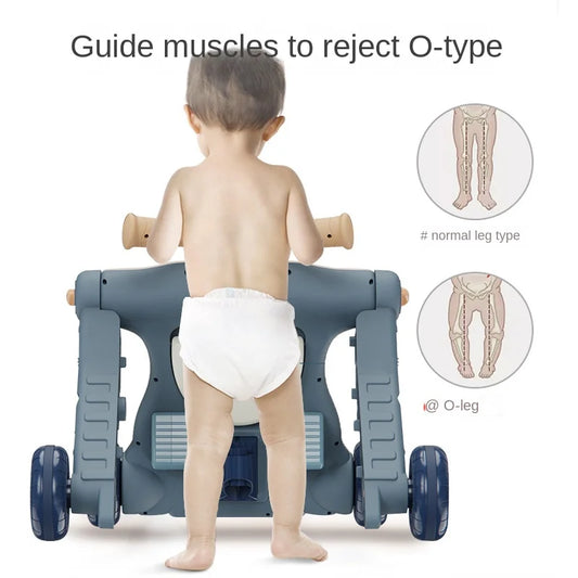 LazyChild 3-in-1 Baby Walker Trolley