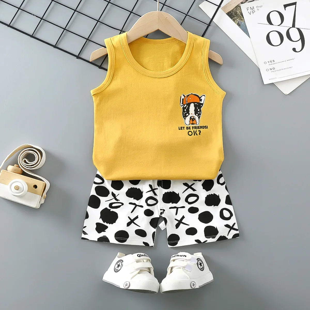 Summer Fun Kids Tank Top & Shorts Set