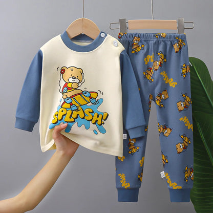 Set de pijama festivo de Santa & Tree