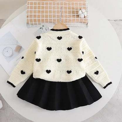 Girls' Winter Knit Set
