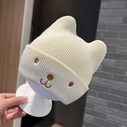 Beanie a maglia per orsi