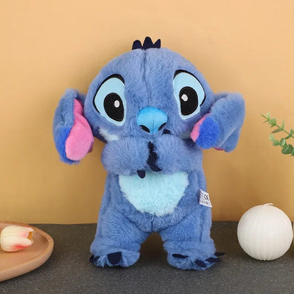 Muñeca de peluche de puntada con música de iluminación