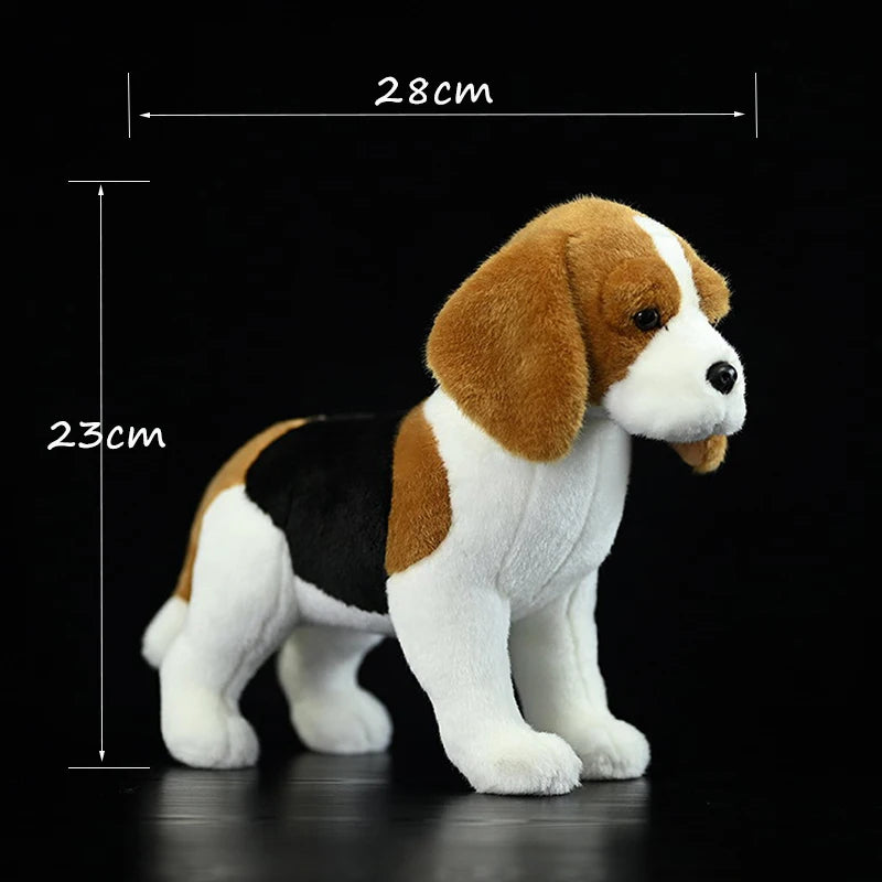 Juguete de lujoso beagle realista - para amantes de los perros