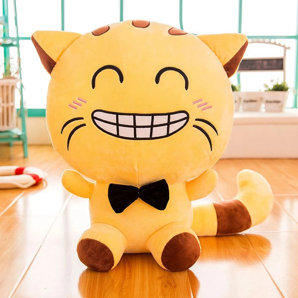 Grande peluche con gatto con papillon 