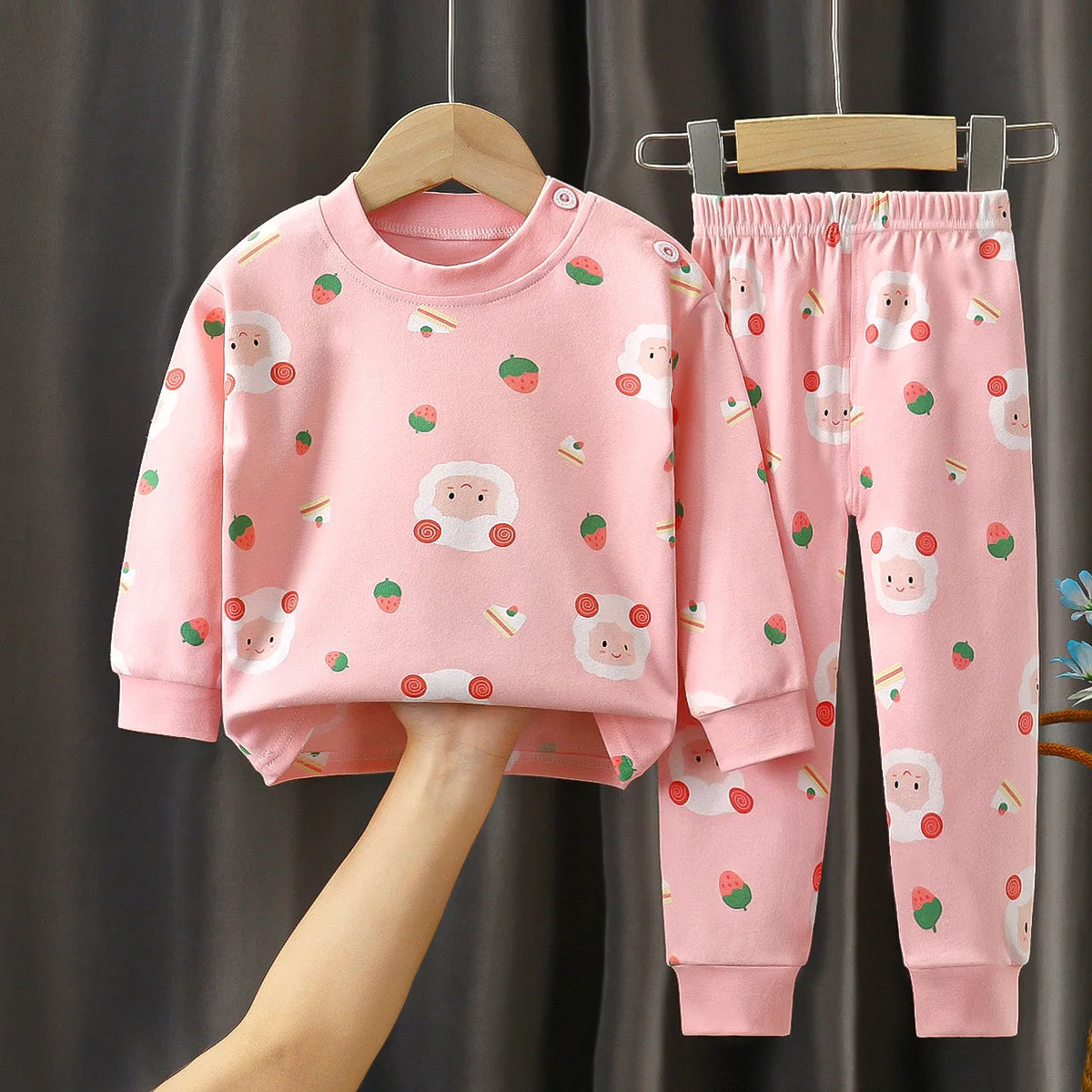 Set de pijama festivo de Santa & Tree