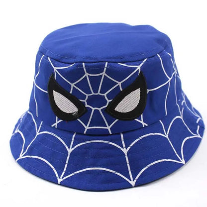 Juego de sombrero de cubo a cuadros Spider-Man
