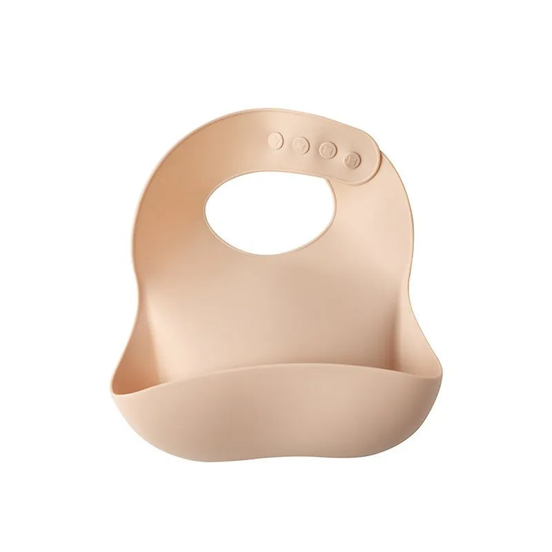 Eleganti bavaglini in silicone con design a prua