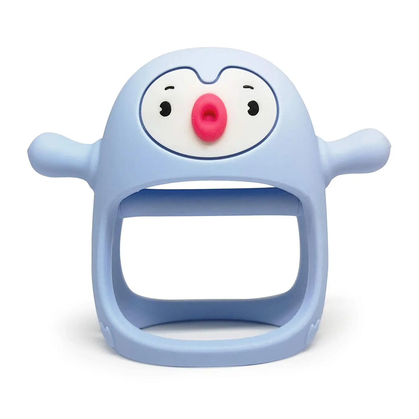 Juguete de dentición de silicona de pingüina 