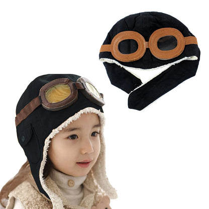 Sombrero piloto de aviador para niños 