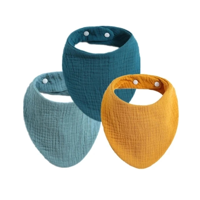 Bibs de bébé à ajustement multicolore